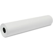 Decorol Flame Retardant Art Paper Roll, 36 Inches x 1000 Feet, White