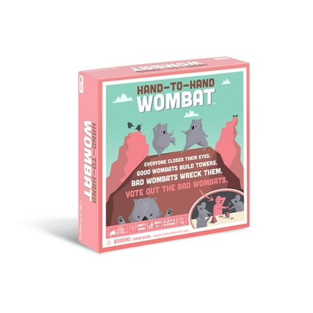 Hand to Hand Wombat Party Game by Exploding Kittens