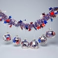 thumbnail image 4 of Fwttom 4Th of July Decorations, 6Pcs Independence Day Decoration Ball Party Home Decoration Ball Pendant, 4 of 9