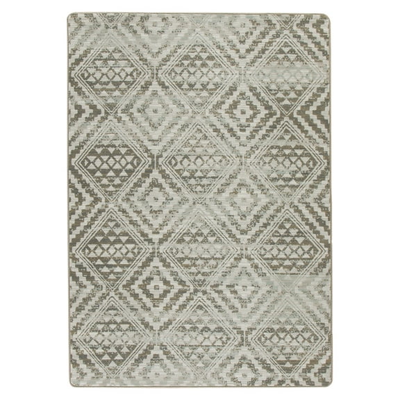 Milliken Drayton Area Rug 4000174022 Kenten Riverbed Diagonal Argyle 10' 9" x 13' 2" Rectangle