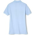 thumbnail image 2 of French Toast Girls School Uniform Short Sleeve Ruffle Pique Polo Shirt, 2 of 10