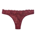 thumbnail image 1 of Tanga Secret Treasures Talla G Encaje Floral Vino, 1 of 3