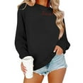 thumbnail image 4 of Valentine's Day Couple Sweatshirt Gift - Love Heart Printed Crewneck Pullover for Women, Casual Long Sleeve Loose Fit Top, 2026 Romantic Comfy Matching Wear, 4 of 8