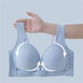 thumbnail image 4 of Harpily 2025 Bra Women Clearance Lace Front Button Shaping Cup Adjustable Shoulder Strap Large Size Underwire Bra, 4 of 5