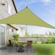 thumbnail image 2 of Toldo de vela 10ft Rain Fly Sun Shade resistente a los rayos UV Toldo de vela Impermeable Heavy Duty Triangle 210T Toldo de poliéster Arena Sombrilla para patio al aire libre Jardín Actividades en el Abanopi Toldo de vela, 2 of 7