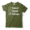 thumbnail image 5 of Mens Fishing Shirt Too Busy Fishing Shirt Relationship Status Fishing Tee Humorous Gifts Funny Shirt (Medium Grey), 5 of 6