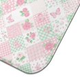thumbnail image 5 of Pioneer Flower Floral Print Pattern Kitchen Dish Drying Mat 1 Pack, Ultra Absorbent Microfiber Drainer Mat, 16"x18", 5 of 6
