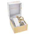 thumbnail image 2 of Charter Club Two-Tone Stainless Steel Charm Bracelet Watch (28mm), 2 of 3