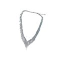 thumbnail image 3 of Qarigey Collar con colgante de borla, gargantilla de plata estética brillante, aniversario nupcial, cumpleaños, joyería artística a la moda, regalo Ropa, zapatos y accesorios Miscelánea Qarigey AP010946-00, 3 of 6