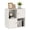 White, variant on Giantex cube Bookcase, Wooden Bookshelf w/4-cube, Display Compartment Cabinet forBedroom, Living Room, Brown