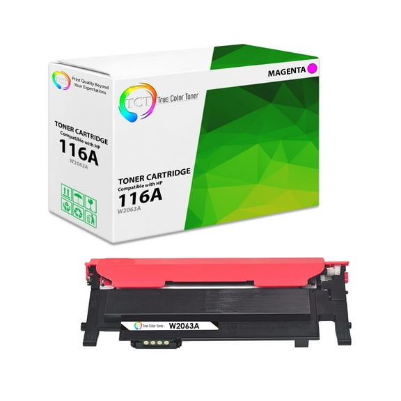 TCT 116A Magenta Toner Cartridge - Premium Compatible Replacement for 116A W2063A Magenta