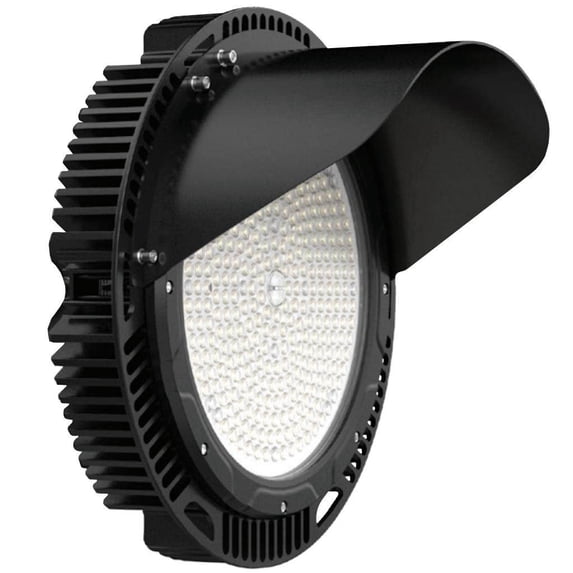 Eiko 10185 - SIG-VISOR-BK Outdoor Flood LED Fixture