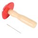 thumbnail image 4 of Hongo para zurcir Bling Bling de Madera curva desmontable con aguja, 4 of 12
