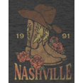 thumbnail image 2 of Americana Collection Nashville Boots Dark-Heather 2X-Large T-Shirt, 2 of 3