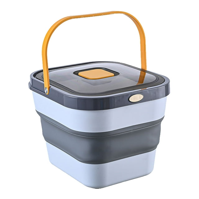 Hearth & Gear Folding Storage Containers For Dog Food Storage Containers For Animal Food | Folding Airtight Storage Containers For Cat And Dog Food Storage Containers Battery Powered Dog Grooming