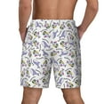 thumbnail image 4 of Goofa Monkey Submarine Captain Printed Men's Swim Trunks Board Shorts Quick Dry Mens Swimming Trunks with Compression Liner,Breathable Fit Hawaii Beach Shorts-Small, 4 of 9