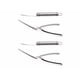 thumbnail image 2 of Herramientas Para Pelar Camarones, 4 Piezas Xtellar plateado, 2 of 4