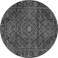 thumbnail image 1 of Ahgly Company Indoor Round Persian Gray Traditional Area Rugs, 7' Round, 1 of 1