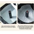 thumbnail image 2 of 50pcs Air Fryer Disposable Paper Liner Mat Square Steamer Basket (White), 2 of 4