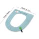 thumbnail image 3 of Cojín para asiento de inodoro con cierre adhesivo,desmontable y lavable.Funda acolchada gruesa y suave para inodoro,ideal para baños domésticos.Se adapta a inodoros en forma de U,V y O., 3 of 6
