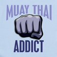 thumbnail image 2 of CafePress - Muay Thai Addict Infant Bodysuit - Baby Light Bodysuit, Size Newborn - 24 Months, 2 of 4