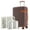 Brown 36D, variant on Hard Shell Luggage 20 Inch Carry on Luggage Airline Approved Lightweight Glossy Hardshell Suitcase with Spinner Wheels, TSA Lock,Carry On Hard Shell Luggage