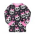 thumbnail image 6 of Leey-World Toddler Halloween Pajamas Boy Kids Pajamas Sets Boys Girls 2-Piece Sleepwear Set Cotton Long Sleeve Casual Kids, 6 of 9