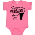thumbnail image 3 of Inktastic Someone in Vermont Loves Me Boys or Girls Baby Bodysuit, 3 of 5