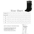 thumbnail image 2 of COSMOBETTY High Boots for Women 1 Pair Black Rubber Warm Boots with Tall Shaft for Winter, 2 of 7