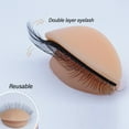 thumbnail image 4 of 3 Pairs Replaced Eyelids Silicone For Mannequin Head, 4 of 8