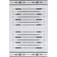 thumbnail image 5 of nuLOOM Katia Southwestern Machine Washable Indoor/Outdoor Area Rug, 8' x 10', Katia Light Grey, 5 of 7