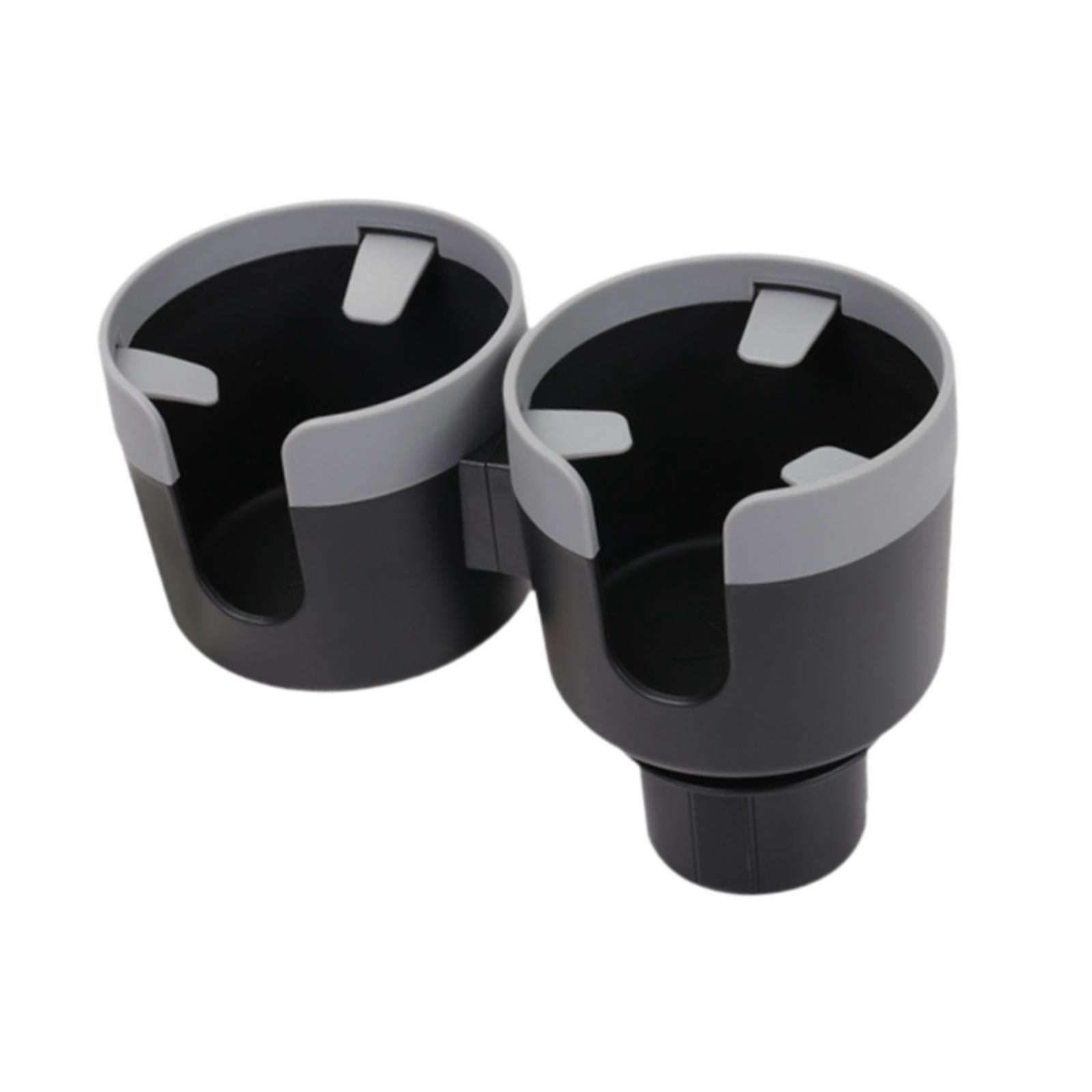 Nishiyuenyi Automotive Cup Holder Extender Car Interior Organizer Removable Car Drink Holder Grey