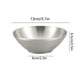thumbnail image 3 of Tazón de Ramen de Acero Inoxidable | Tazón Japonés para Fideos con Doble Aislamiento | Gran Capacidad para Alimentos Fríos y Calientes | Tazón Plateado de 12,7 Cm para Cocina y Comedor, 3 of 6