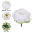 thumbnail image 4 of Uxcell Artificial Flower Head Fake Flowers Heads Bulk Silk Peony Heads Simulation Flower Cream 15 Pcs, 4 of 6