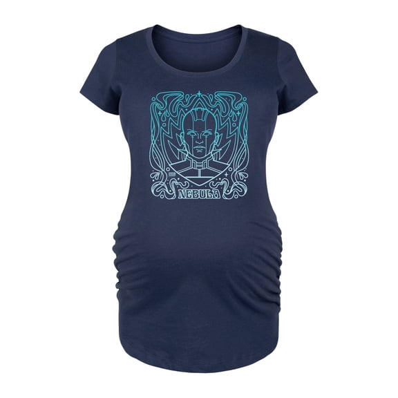 Guardians Of The Galaxy - Nebula Nouveau - Women's Maternity Scoop Neck Graphic T-Shirt