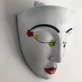 thumbnail image 3 of (Flower Face) Plant Face Statue Flower Pot, 3 of 14