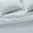 thumbnail image 5 of Serta Supersoft Cooling Bed Set, 5 Piece Reversible Bedding Comforter and Solid Sheet Set, Twin/ Twin XL, Illusion Blue, 5 of 5