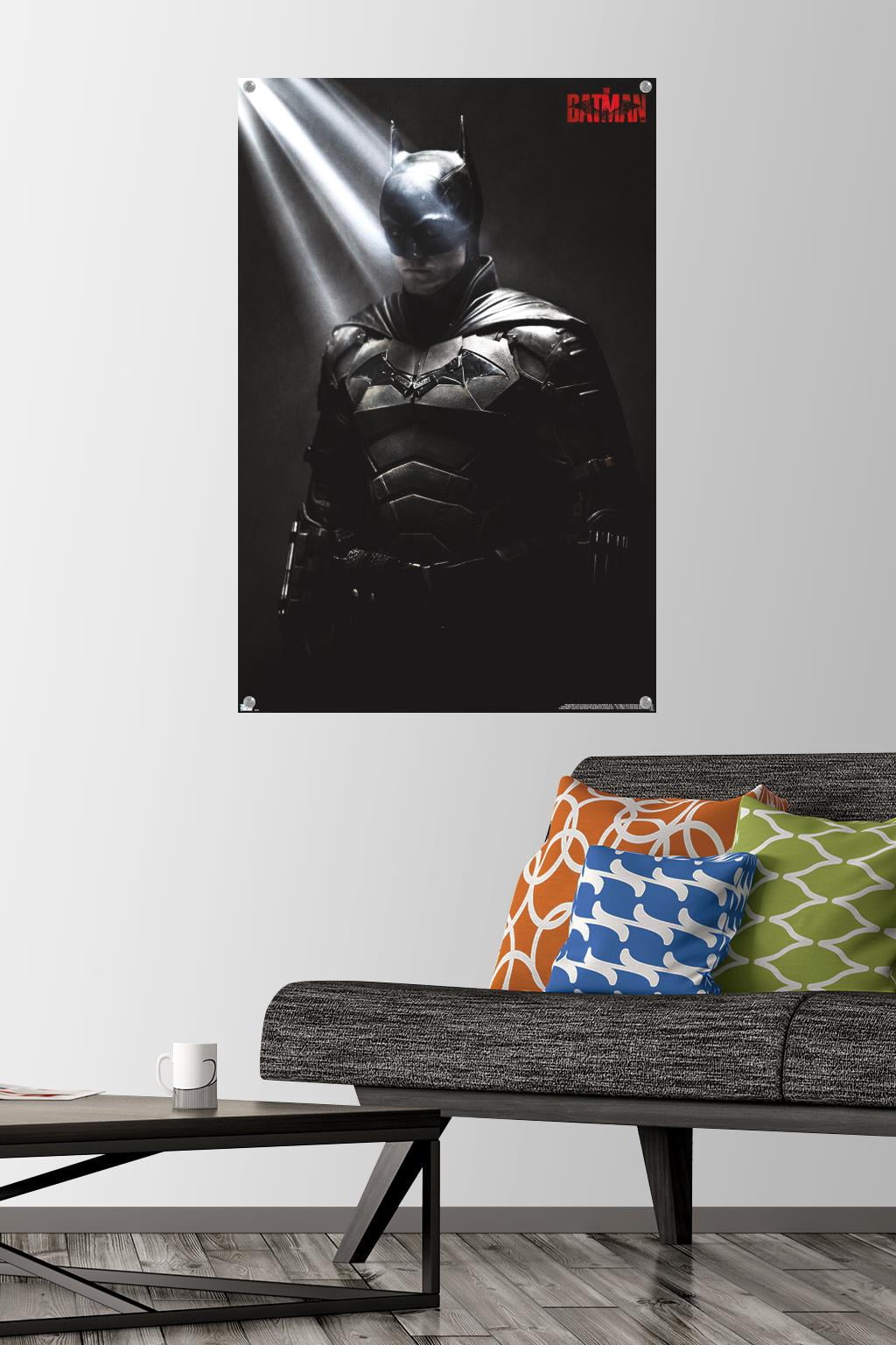 DC Comics Movie The Batman - The Batman Wall Poster with Pushpins, 22.375" x 34"
