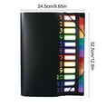 thumbnail image 4 of Kdkad 12-Pocket Expanding File Organizer - Rainbow Color-Coded Accordion Folder with Tabs, Letter Size Document Storage for Office & Tax Papers (Serviceable )​​, 4 of 7