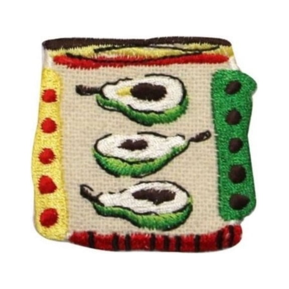ID 1226E Pears Badge Patch Veggie Emblem Craft Embroidered Iron On Applique