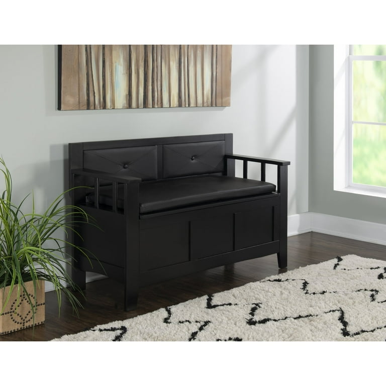 Byington upholstered storage bench deals