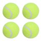 thumbnail image 1 of Pelota de tenis de goma de 4 Uds., juguete no tóxico para limpieza de dientes con sonido, protección para morder, para perros y mascotas, 1 of 8
