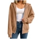 thumbnail image 2 of Neewe Hoodies Shirts for Women Early Fall Long Sleeve Tops Plain Outfits Tops Fashion Full Zip Tees 2025, 2 of 7