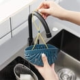 thumbnail image 2 of Estante para fregadero de cocina de 2 piezas, soporte para esponja de jabón y escurridor, cesta colgante, organizador de cocina, accesorios para fregadero, organizador para fregadero de cocina y baño., 2 of 5