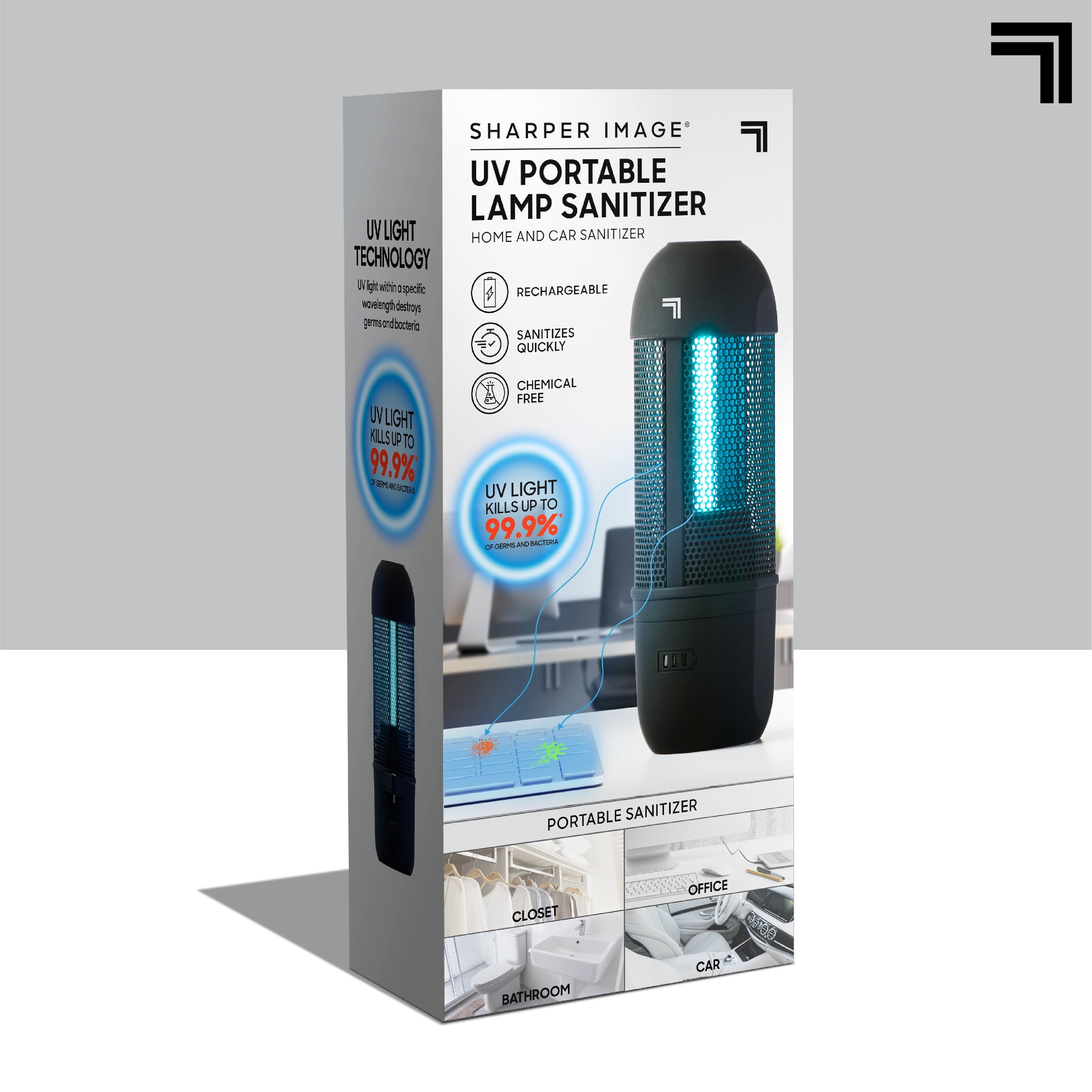 Sharper Image Rechargeable LED Lantern, Adult Unisex