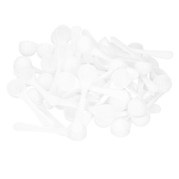 Measuring Spoon, Plastic Measuring Spoon Medicine Powder Scoop Gardening Supplies 50PCS Plastic Material For Balcony For Lawn For Garden
