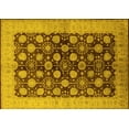 thumbnail image 1 of Ahgly Company Indoor Rectangle Oriental Yellow Industrial Area Rugs, 5' x 8', 1 of 4