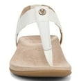 thumbnail image 3 of Vionic Brea Women's Sandals White Leather Size 9 M, 3 of 10