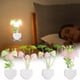thumbnail image 1 of Luz nocturna Leaf con LED cambiante de color y sensor automático de luz - Lámpara enchufable de 0,5W de bajo consumo energético para dormitorio, pasillo, baño, 1 of 4