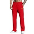 thumbnail image 2 of Men's Sweatpants Basketball Pants Solid Color Elastic Waist Long Pants Trousers Elastic Trousers Baseball Pants Workout,Jogging,Running Sweat Pants for Men, 2 of 6